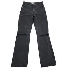 Rolla’s Original High Rise Straight Jeans Sz 25 Distressed Australian Streetwear